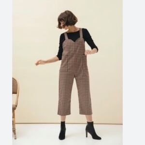 Make My Lemonade Plaid Hedwige Overalls